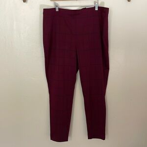 NWT Croft & Barrow Pull On Ankle Pant. XXL